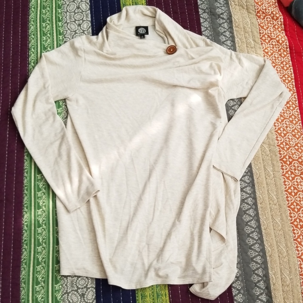 Bobeau cowl cardigan